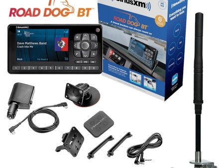 SiriusXM ROAD DOG BT PRO Truck Bundle with 16 Inch Tall Truck Antenna Discount