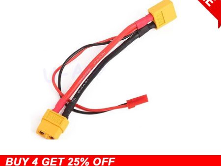 1pcs XT60 Male Convert to XT60 Female & JST Female Conversion Charger Cable Dropship For Cheap