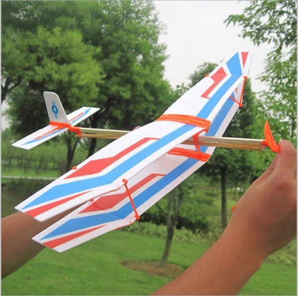 Tensible motor Airplane Inertial Foam Glider Aircraft Toy PBiplane Model Outdoor Toy Educational Toys For Sale