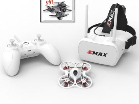 Emax Tinyhawk RTF BNF Kit Rc Plane F4 4in1 3A 15000KV 37CH 25mW 600TVL VTX 1S Indoor FPV Drone FRSKY D8 with Chrismas Gift For Sale