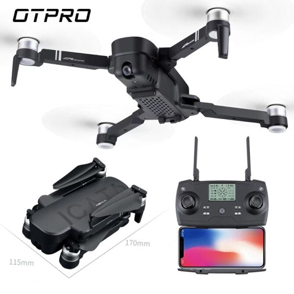 OTPRO Anti-shake 3 Axis Gimble GPS Drone with WiFi FPV 1080P 4K Camera Brushless Motor Foldable Quadcopter toys gift rc dron boy Hot on Sale