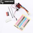 1pcs Original HobbyWing QuicRun 1060 60A Brushed Electronic Speed Controller ESC For 1:10 RC Car Waterproof For RC Car For Discount