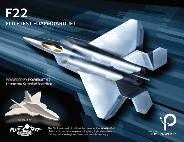 F22 RAPTOR® WITH POWERUP 4.0 AIRPLANE on Sale