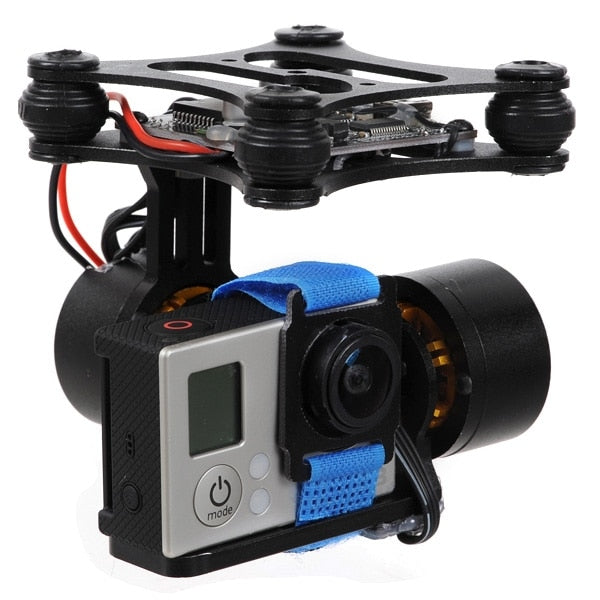 Special price 2 Axis Brushless Gimbal Frame Motor BGC2.0 Controller for Gopro 2 3 4 SJ4000 Camera FPV RTF DIY Drone Discount