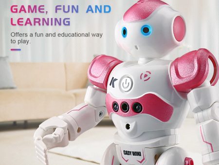 JJR C R2 RC Remote Control Robot Smart Action Walk Sing Dance Action Figure Gesture Sensor Toys Gift Robot USB Charging Dancing Supply