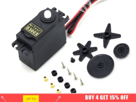 1pcs Mitoot 38g S3003 Standard Servo For RC Futaba HPI Tamiya Kyosho Duratrax GS racing Car truch Fashion