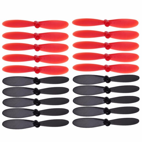 20pcs 8pcs 4pcs 24pcs X4 H107L C D Quadcopter Propeller Blades Spare Parts Quadcopter Propeller for Hubsan X4 H107C H107D H107L Online Sale