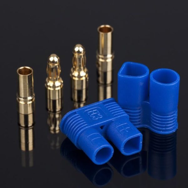 20pair lot EC3 3mm EC5 5mm Male-Female Type Battery Connector Golden Battery Connector Bullet Plug For Discount