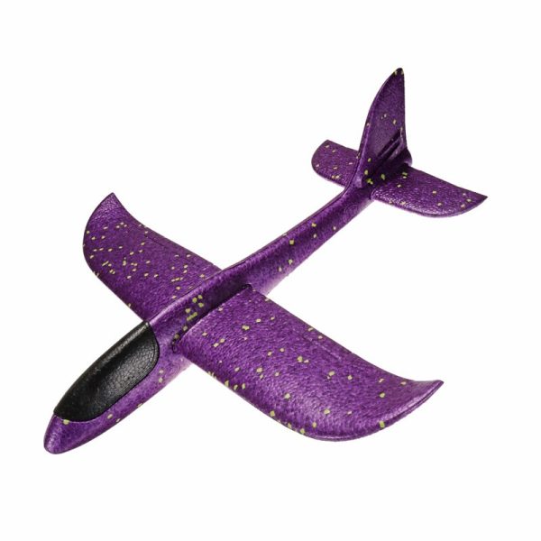 48cm Big Size Hand Launch Throwing Hand Throw Planes Inertial Foam EPP Airplane Toy Children Plane For Kids Blue Purple Pink Fashion