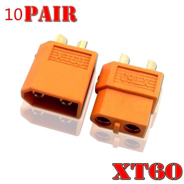 10 Pairs Of XT60 XT-60 XT 60 Plug Male Female Bullet Connectors Plugs For RC Lipo Battery Quadcopter Multicopter Sale