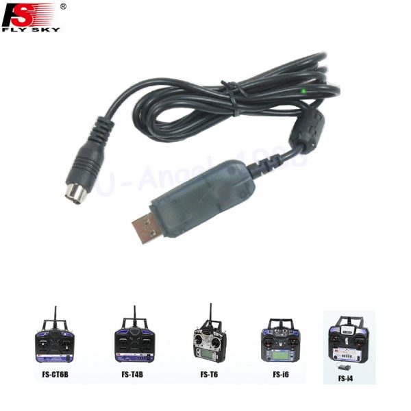 1pcs Firmware Upgrade Download Data Cable For Flysky fly sky FS I6 FS-I6 RC Transmitter Dropship Online Sale