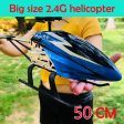 2019 new 3.5CH Single Blade 50cm Large Remote Control metal RC Helicopter with Gyro RTF for kids Outdoor Flying toy Cheap