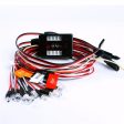 1:10 RC Model Car truck LED Light Kit 12 LED Flashing Head Light Lamp System RC 1:10 Model Car Accessories Online