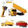 2.4GHZ big RC toy Dumper Tilting Cart remote Control Tip Lorry Auto Lift Engineer Container car Vehicle Toys gift brinquedos For Sale