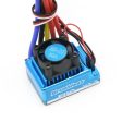 Waterproof 45A 60A 80A 120A Brushless ESC Electric Speed Controller For 1 8 1 10 1 12 RC Car Crawler RC Boat Part Online Sale