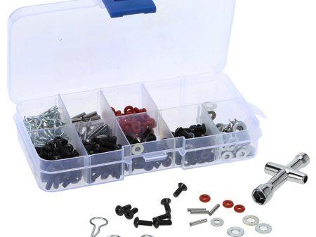 Very practical Special Repair Tool and Screws Box Set for 1 10 HSP RC Car include 270 Pcs Hexagon Wrench Free Shipping Hot on Sale