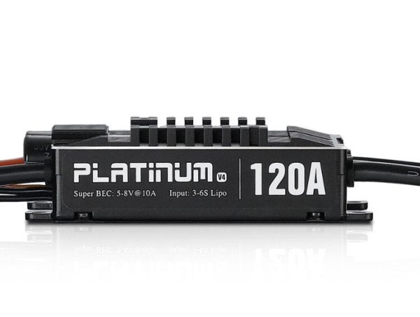 1pc Original Hobbywing Platinum Pro V4 120A 3-6S Lipo BEC Empty Mold Brushless ESC for RC Drone Aircraft Helicopter Online now