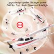 WLtoys F949 2.4G 3Ch RC Airplane Fixed Wing Plane Outdoor toys Drone RTF Update version Digital servo propeller, strong package For Sale