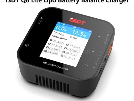 2020 New ISDT Q8 Lite 500W 20A 2-8S Pocket Lipo Battery Balance Charger for Lilon LiPo LiHV NiMH Pb RC Models For Sale