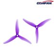 24pcs  12 pairs Gemfan 51433 5inch 3 blade  tri-blade Propeller Props CW CCW Compatible T-motor for FPV Racing Drone on Sale