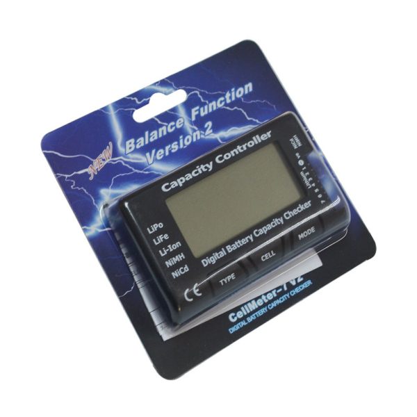 1-7S Digital Power Display LCD Checker Tester Battery Capacity Controller LiPo LiFe Li-ion NiMH Nicd for RC Drone Car Cheap