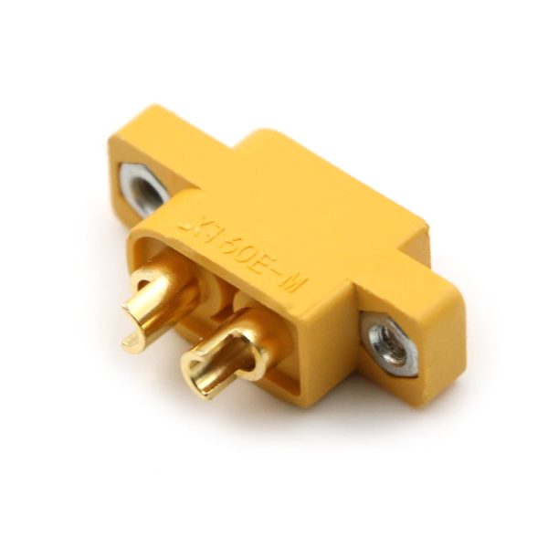 Yellow XT60E-M Mountable XT60 Male Plug Connector For RC Models Multicopter Fixed Board DIY Spare Part Remote Control Toy Parts Sale