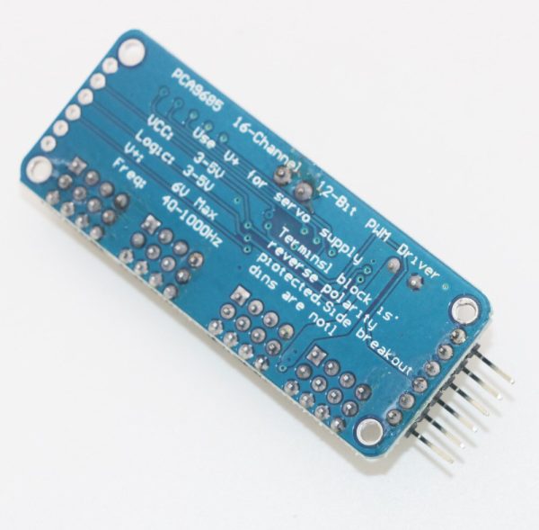 16 Channel 12-bit PWM Servo Driver-I2C interface Module For Raspberry Pi Shield Module Servo Shield For Arduino Diy Kit Sale