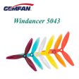 24PCS 12 Pairs Gemfan Windancer 5043 5x4.3 5 Inch 3-Blade Propeller M5 CW & CCW For RC FPV Racing Drone Spare Parts Supply