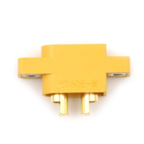 Yellow XT60E-M Mountable XT60 Male Plug Connector For RC Models Multicopter Fixed Board DIY Spare Part Remote Control Toy Parts Sale