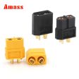 10PCS AMASS XT60 XT-60 XT60 Male Female Bullet Connectors Plugs Black Yellow For RC Lipo Battery 5Pairs Quadcopter Helicopter For Discount