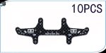 10Pcs 95072+94954 1.5mm HG Carbon Front Stay Fully Cowled Head Spare Parts For Tamiya Mini 4WD Racing Car Model 20th Anniversary For Cheap