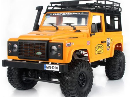 2019 New Arrivals MN-90 1 12 2.4G 4WD 15KM h RC Car 2 Body Shell & Front LED Light Rock Crawler Truck RTR Toy Kids Boys Gift Online Sale