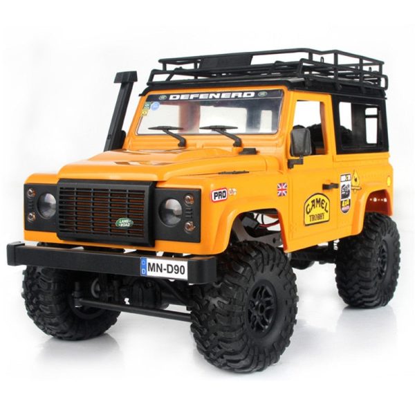 2019 New Arrivals MN-90 1 12 2.4G 4WD 15KM h RC Car 2 Body Shell & Front LED Light Rock Crawler Truck RTR Toy Kids Boys Gift Online Sale