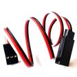 10Pcs 100 150 300 500mm Servo Extension Lead Wire Cable For RC Futaba JR Male to Female Supply