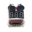 2019 new RC Lipo Battery Low Voltage Alarm 1S-8S Buzzer Indicator Tester LED Voltage Meters Discount