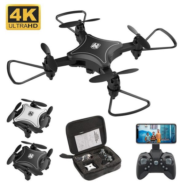 2019 New Original Mini Drone Folding UAV RC Drone with 4K HD Video Camera 4-axis dron RC Quadcopter kids Helicopter drones toys For Cheap