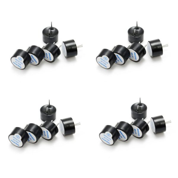 20PCS Super Loud 5V Active Alarm Buzzer Beeper Tracker 9*5.5mm 12*9.5mm for Flight Controller RC Drone FPV Racing Drone Part Sale