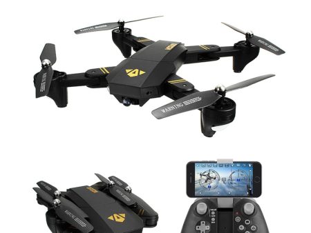 VISUO XS809HW WIFI FPV With Wide Angle HD Camera High Hold Mode Foldable Arm RC Drone Quadcopter RTF Helicopter For Discount