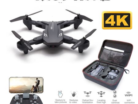 Visuo XS816 Drone with 50 Times Zoom WiFi FPV 1080P or 4K Dual Camera Optical Flow Quadcopter Foldable Selfie Dron VS SG106 on Sale