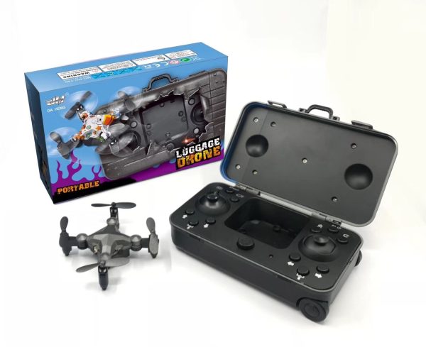 2.4G WIFI DH-120 Luggage drone mini folding quadcopter remote control altitude hold real-time transmission fpv 4-axis RC drone Online now