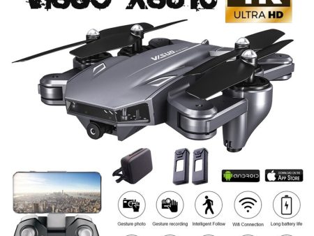 Visuo XS816 FPV Drone 4K 20 minutes Dual Camera Optical Flow Positioning Foldable Selfie RC Quadcopter With Camera Dron Toys Online Hot Sale