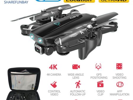 S167 drone GPS 4K HD 1080P 5G WIFI FPV drone flight 20 minutes height to maintain Quadcopter control distance 500m drone camera Discount