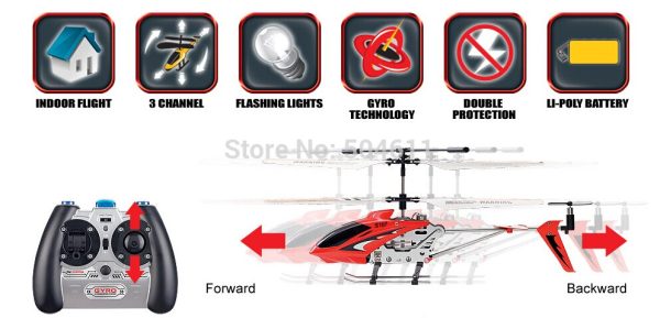 Syma S107G IR 3-channel RC Single-blade Remote Control Helicopter Model Toys RTF Sale