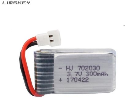 3.7V 300mAH Lipo Battery For Udi U816 U830 F180 E55 FQ777 FQ17W Hubsan H107 Syma X11C FY530 RC Helicopter 3.7V 300mAH 25C 702030 Online