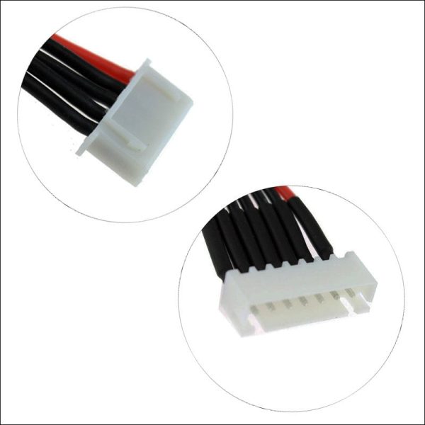 10PCS Lipo Battery Balance Charger Cable 11CM 2S 3S 4S 5S 6S 22AWG Cable Soft Silicon Wire Plug For IMAX B3 B6 Hot on Sale