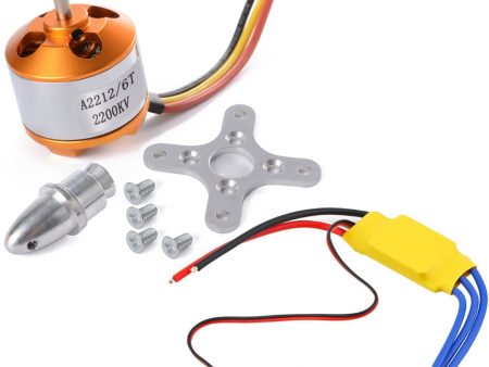 XXD A2212 A2208 930KV 1000KV 1400KV 2200KV 2700KV Brushless Motor with 30A Brushless ESC Motor Speed Controller for RC Drone Sale