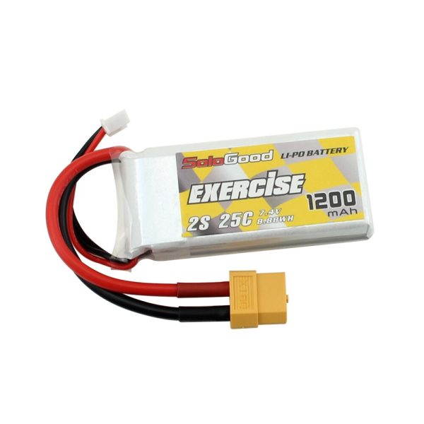 Lipo 2S Battery 7.4V 1200mAh 1500mAh 1800mAh 2200mAh 25C 2600mAh 3000mAh 4200mAh 5200mAh 35C Lipo Battery with XT60 Plug Fashion