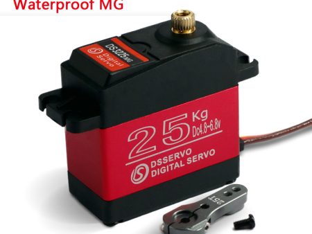 1X DS3225 update servo 25KG full metal gear digital servo baja servo Waterproof servo for baja cars+Free Shipping Fashion