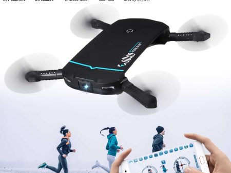 WIFI FPV HD Camera Foldable Selfie Drone RC Quadcopter Hight Hold Headless Mode RC Quadcopter Drone Gift For Sale