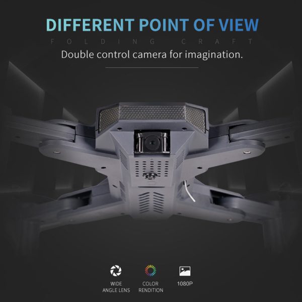 Visuo XS816 Drone 4K With Camera HD Helicopter WiFi FPV Optical Flow Positioning Foldable Dual Camera Selfie Drone RC Quadcopter Online Hot Sale